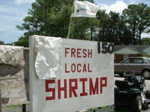 local shrimp stand