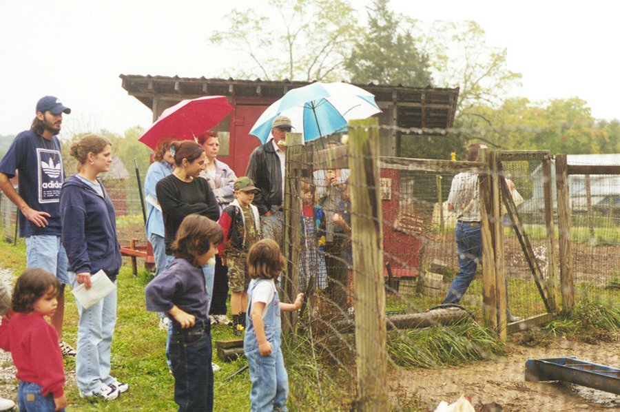 Children at farm